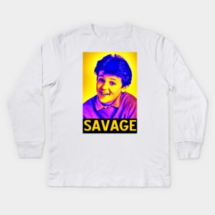Fred SAVAGE Kids Long Sleeve T-Shirt